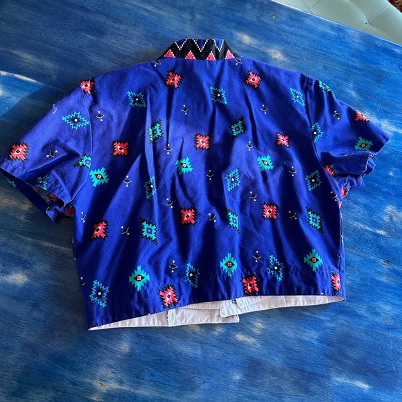 Vintage RoughRider Cowboy Cowgirl Button Crop 🤠 firm price ❤️🔥❤️🔥 - Picture 7 of 15